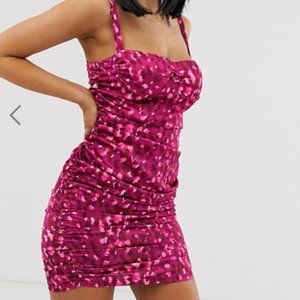 LIONESS Mysterious Girl Mini Dress Pink